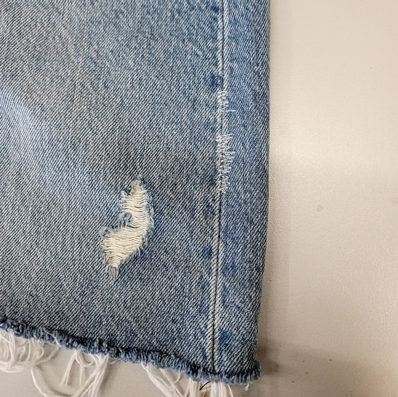 Lévis Denim Raw hem skirt Big E - Picture 7 of 13